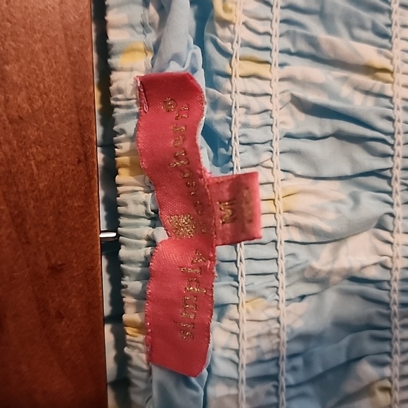 Simply Southern Size Medium Womens Light Blue With Daisies Dress - Picture 13 of 15